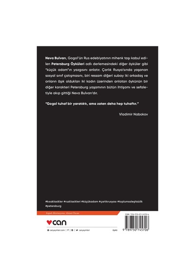 Neva Bulvarı - Nikolay Vasilyeviç Gogol -  Can Yayınları