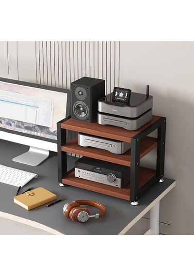 Hifi Sistemi, Stereo Mobilya, Kulaklık Amplifikatörü Ve Cd Çalar İçin Siyah 2 Katmanlı Masa Standı 40 Cm Çok Renkli Hifi Sistemi, Stereo Mobilya, Kulaklık Amplifikatörü Ve Cd Çalar İçin Siyah 2 Katmanlı Masa Standı 40 Cm Çok Renkli