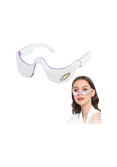Göz Masaj Aleti 3 Fonksiyonlu, Isıtmalı, Titreşimli Ve Ems Mikro Akımlı Usb Type-c Şarjlı 50 G - Mh-hs8098-9861