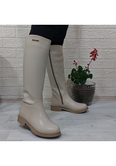 Pierre Cardin 52500 Fermuarlı 43cm İçi Kürklü Kadın Çizme 001