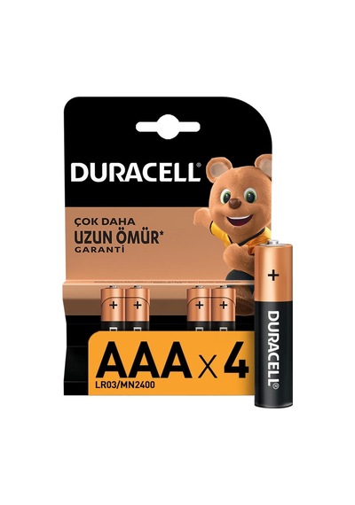 Mey İthalat 4'lü Aaa İnce Kalem Pil