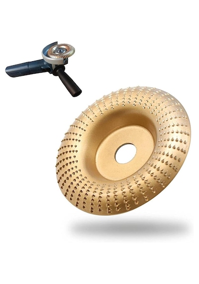 Ahşap Törpü Eğe Dis Kuksa Tabak Oval Oyma Açılı Taşlama 100 MM