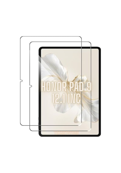 Honor Pad 9 12.1 İnç 2024 Tablet Uyumlu Nano Temperli Esnek Ekran Koruyucu Kırılmaz Cam Kılıf