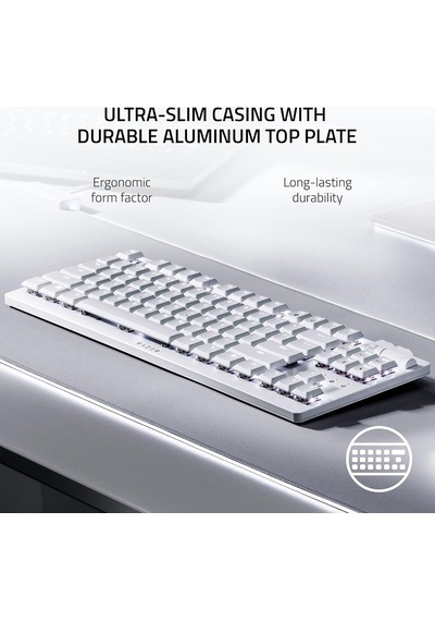 Deathstalker V2 Pro Tkl Ckicky - Kablosuz Düşük Profilli Rgb Tenkeyless Optik Klavye Uzun Pil Ömrü, İnce Kasa,