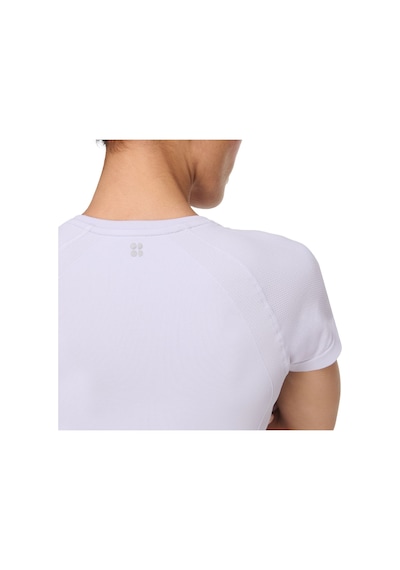 Sweaty Betty Sweaty Betty Athlete Seamless Workout T-shi Kadın Fitness Tişört 5126 Beyaz