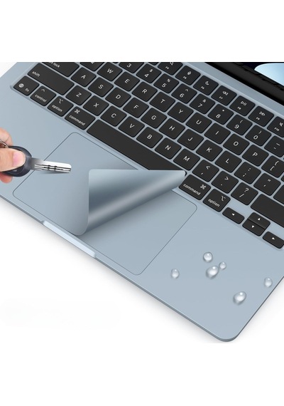 Macbook Air 13.6 İnç Trackpad Koruyucu Ve Palm Koruyucu A2681 A3113 A3240 A3449 Uyumlu M2 M3 M4 M5 Avuç İçi Koruma Seti Gök Mavisi Belirtilmemiş