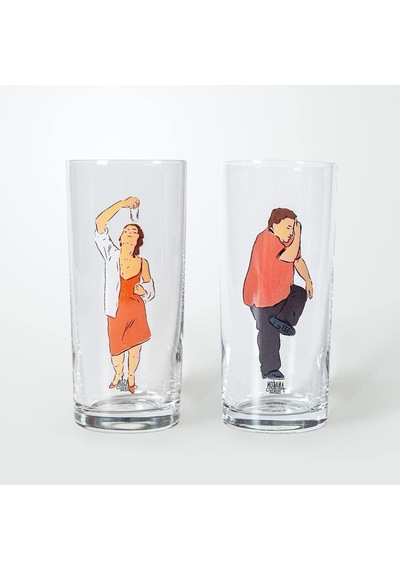 Anason İşleri Hassas Denge Kadın-erkek Rakı Kadehi 2'li Set Diğer