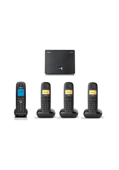 Gigaset A540 IP 4 Dahili Kablosuz Telefon Santrali