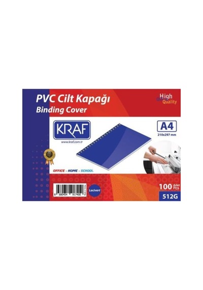 Cilt Kapağı A4 160 Mic. 100 Lü Lacivert 512g Genel