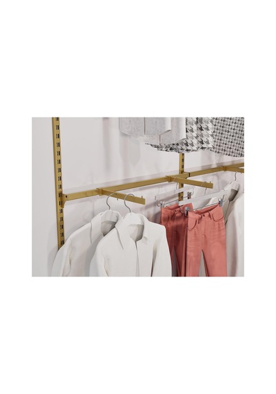 Mağaza Raf Sistemi, Askılık Sistemi, Butik Rafı, Mağaza Stand, Giyinme Odası-305 200 Çok Renkli