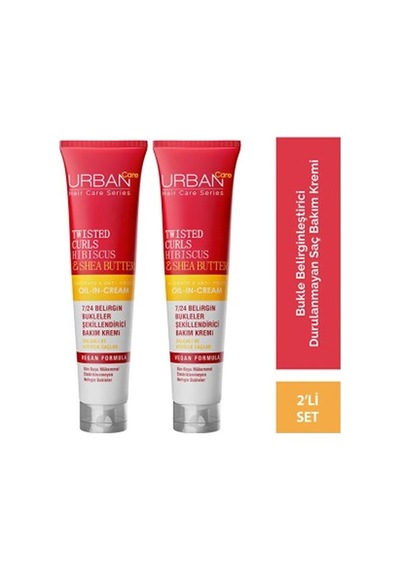 Urban Care Twisted Curls Hibiscus & Shea Butter Bakım Kremi 175 PKT.URBANCARE.064