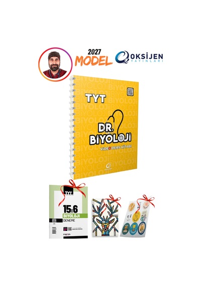 2027 Model Dr Biyoloji Tyt Video Ders Kitabı Kamp Konu Anlatım 3 Hediyeli Set