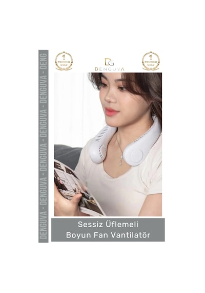 Boyunfanı Güçlü Sessiz Şarj Edilebilir Usb Giyilebilir Taşınabilir Mini Hava Üflemeli Boyun Vantila