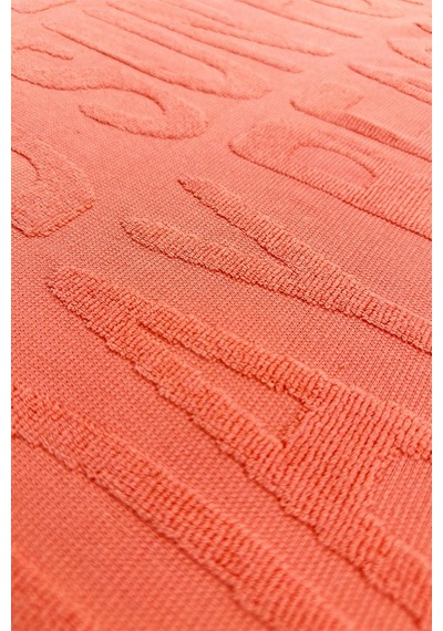 Hızlı Kuruyan Plaj Havlusu %100 Pamuk Summer Peach Plaj Havlusu - Pembe 8846366