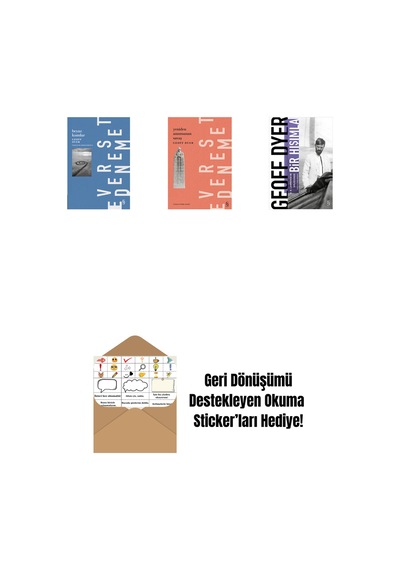 Beyaz Kumlar + Yeniden Anımsanan Savaş + Bir Hışımla + Okuma Sticker'ları