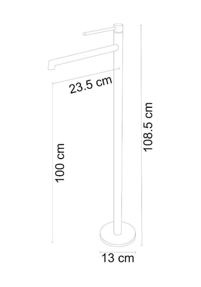 Fj-9212 Mat Altın Ayaklı Lavabo Bataryası Diğer