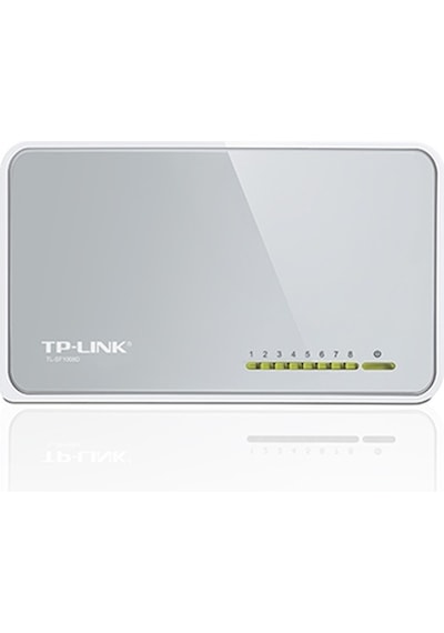TP-Link Tl Sf1008D 10/100 8 Port Ethernet Switch Hub