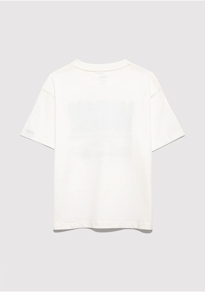 Mavi Beyaz Erkek Çocuk T-shirt M6610364-70057 Beyaz