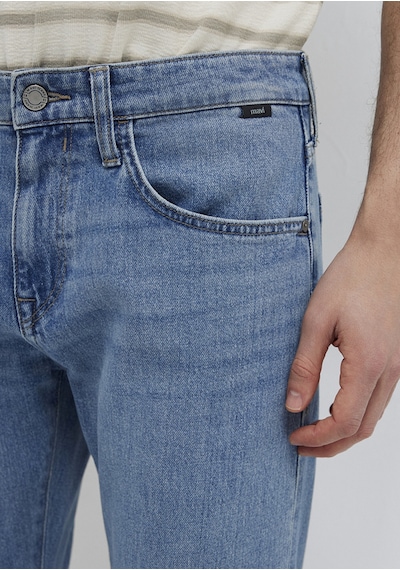Mavi - Jake Premium Blue Puslu Açık Mavi Jean Pantolon 0042283030