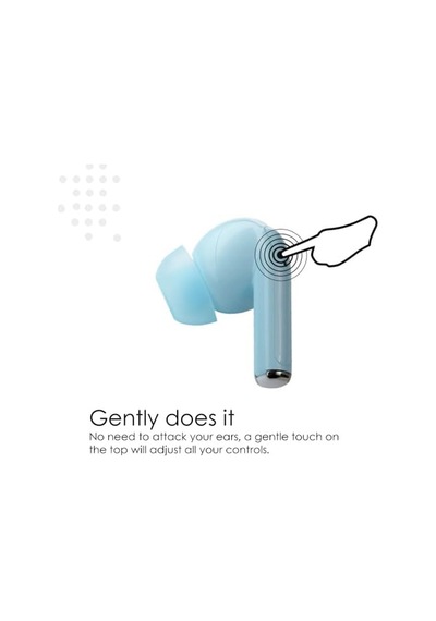 Boompods Echobuds Gerçek Kablosuz Kulaklık - Dahili Mikrofonlu Bluetooth Kulak Tomurcukları, 19 Saat