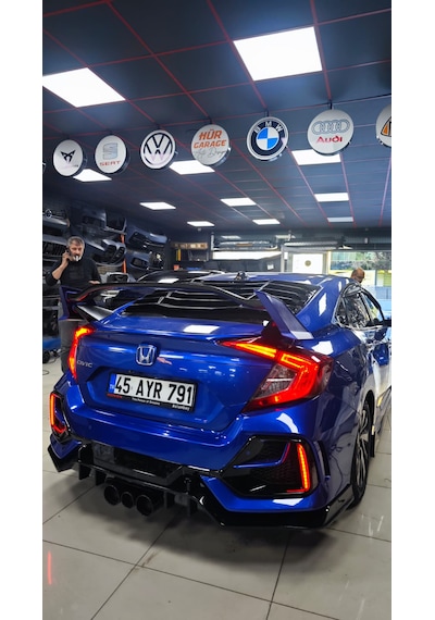 Honda Fc5 Typer Arka Tampon Kayar Led Sinyal