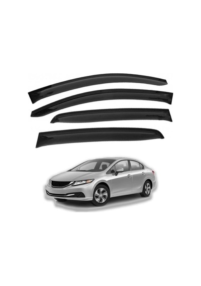Cam Rüzgarlığı Honda Civic / 2012-2015 (4lü)