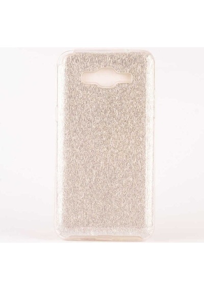 Samsung Uyumlu Galaxy J2 Prime Kılıf Zore Shining Silikon Gümüş