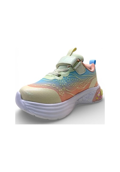 Pepino 2231 Kız Bebek Işıklı Rahat Sneaker Krem