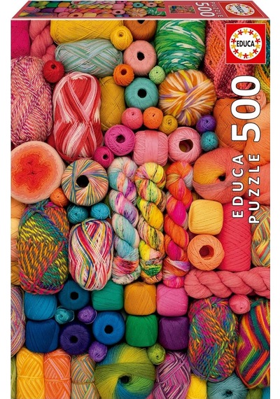 Educa Puzzle 500 Parça Örgü İpleri 20172