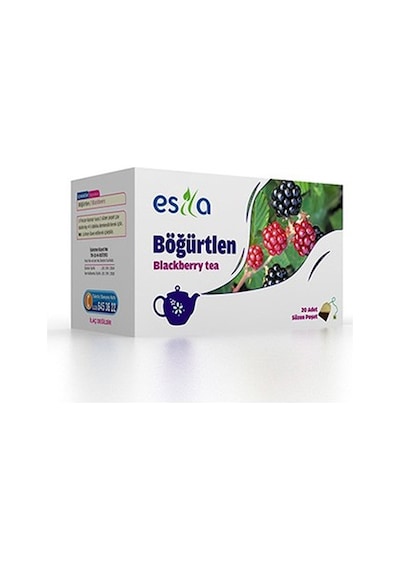 Esila Böğürtlen Süzen Poşet Çay 20 x 2 G