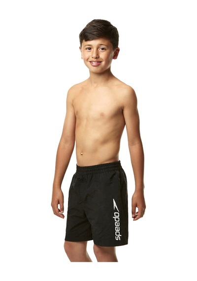 Speedo Challange Erkek Çocuk Şort Mayo - 8-01325C699 Beyaz - Siyah