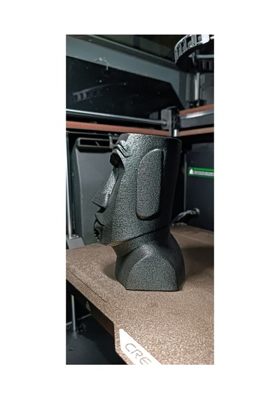 Moai Kafası Dekoratif 3d Baskı Modern Masaüstü Dekor