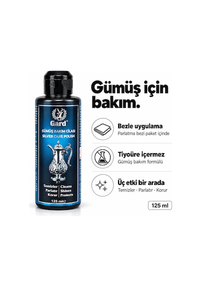 Gard Gümüş Cilası 125 ML