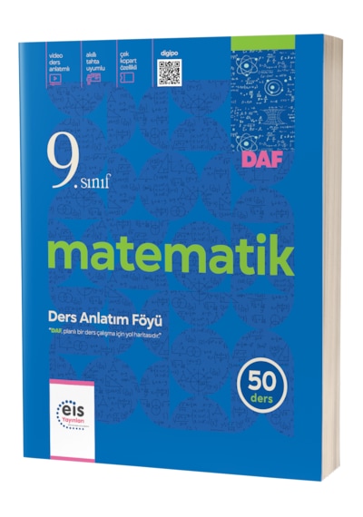 Eis 9. Sınıf Matematik Daf Ders Anlatım Föyleri 2025 Güncel Müfredat