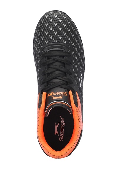 Slazenger CYCLE I KRP Çocuk Halı Saha Siyah / Turuncu Futbol Ayakkabısı