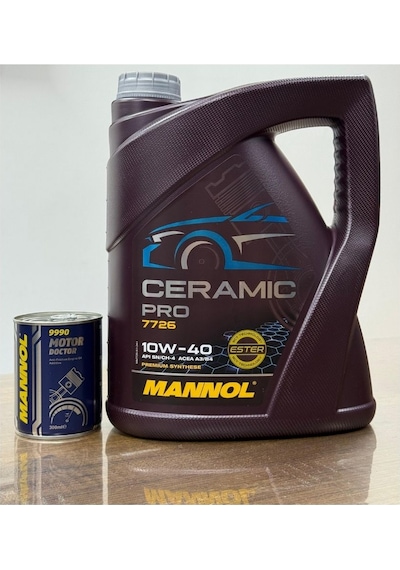 Mannol 5W-30 Energy Motor Yağı Ve Motor Doctor Etkili Duman Kesici Katkısı