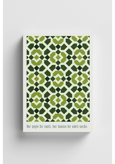 Her Duanın Bir Vakti Vardır İslami Defter Ayet-hadisli Çok Renkli