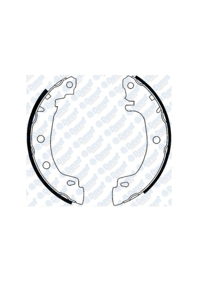 Arka Fren Balatasi Pabuclu Megane 1996-03 203X38Mm 504622800
