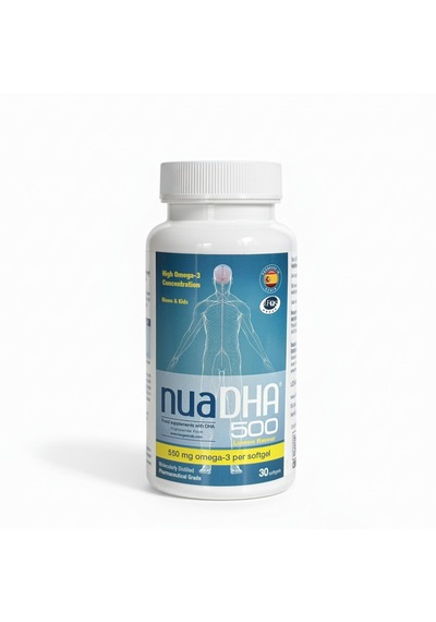 Nua Dha 500 Omega-3 İçeren Takviye Edici Gıda 30 Kapsül
