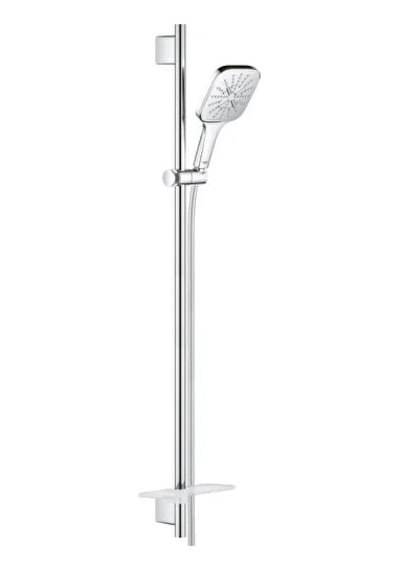 Grohe Rainshower Smartactive 130 Cube Sürgülü Duş Seti 3 Akışlı - 26587000 Gümüş
