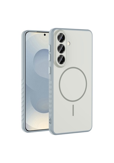 Lexroo Galaxy S26 Plus Mag Safe Şarj Özellikli Tea Kılıf - Siyah