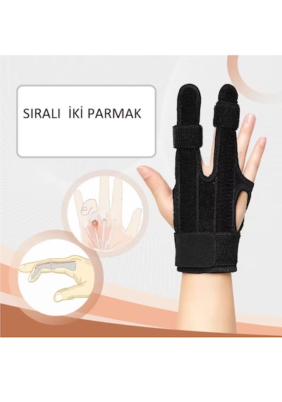 1 Adet Ayarlanabilir Sıralı Çift Parmak Ateli