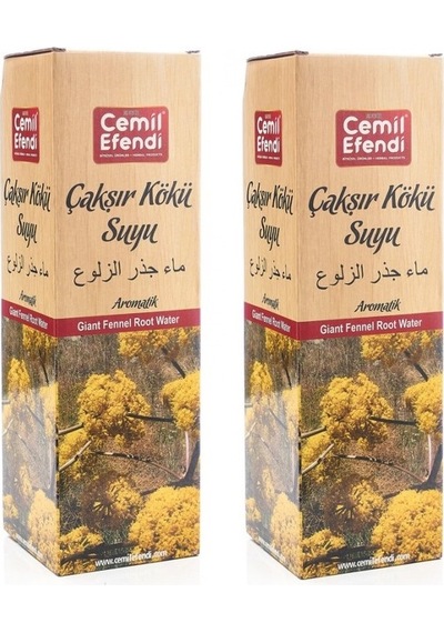 Attar Dünyası Cemilefendi Çakşır Kökü Suyu 1 Litre 2 Adet