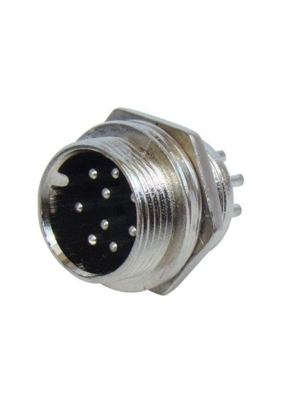 Mike Konnektör 8-Pin 16Mm - Erkek