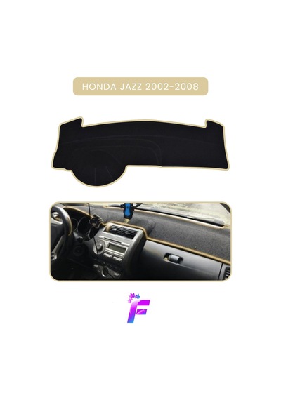 Honda Jazz 2002-2008 Uyumlu Torpido Örtüsü Çatlama Ve Isıya Karşı Tam Koruma Oto Aksesuar Tc25 Torpido Halısı
