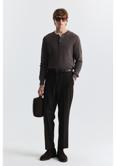 Antioch Tapered Fit Erkek Pantolon A25y2835 Kahve