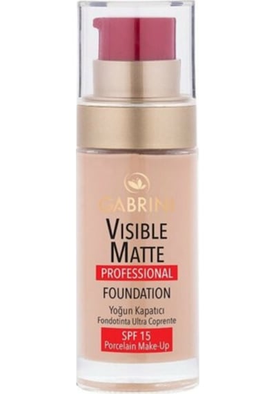 Gabrini Visible Matte Fondöten No:04 Spf:15 30 Ml 02