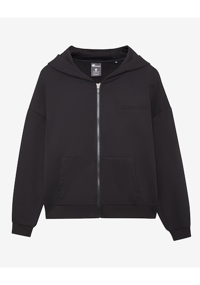 Skechers W Essential Full Zip Hoodie Sweatshirt Kadın Siyah Sweatshirt S242117-001 Siyah