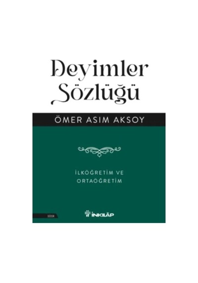 Ers- Deyimler Sözlüğü - İlköğretim Ve Ortaöğretim