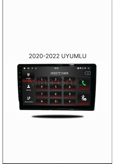 Snp Serisi Ford Transit Custom Uyumlu 10" 4-64 Gb Multimedya Android Teyp 2020-2024 Full Paket Uyumlu 10"